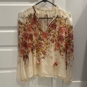 Floral Print Women's Top